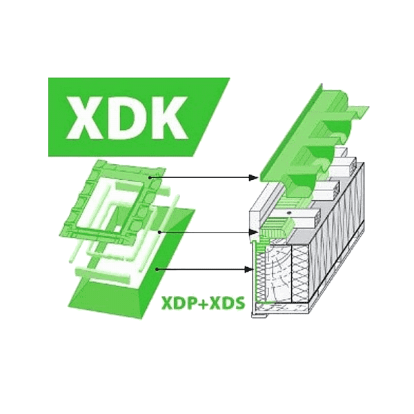 FAKRO Комплект изоляционных окладов XDK  78*180
